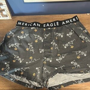 American Eagle Outfitters Black and White Pajama Set